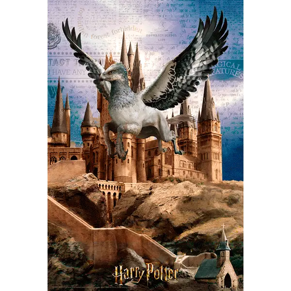 Harry Potter Buckbeak and Hogwarts Prime 3D puzzle 300pcs product photo