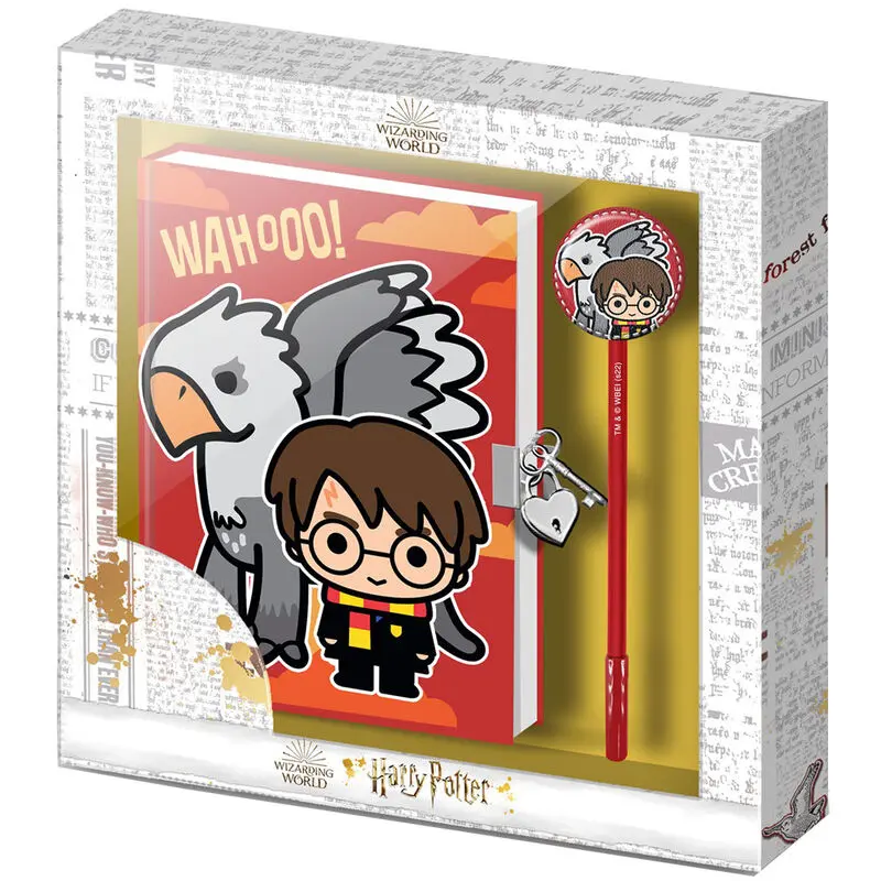 Harry Potter Buckbeak set diary + pen product photo