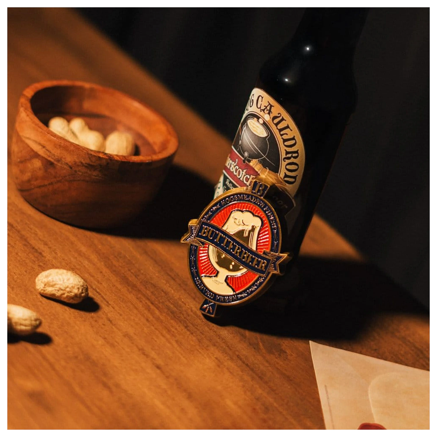 Harry Potter Butterbeer Magnet with Bottle Opener product photo