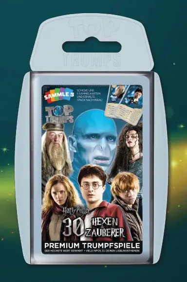 Harry Potter Card Game Top Trumps Die größten Hexen und Zauberer *German Version* termékfotó