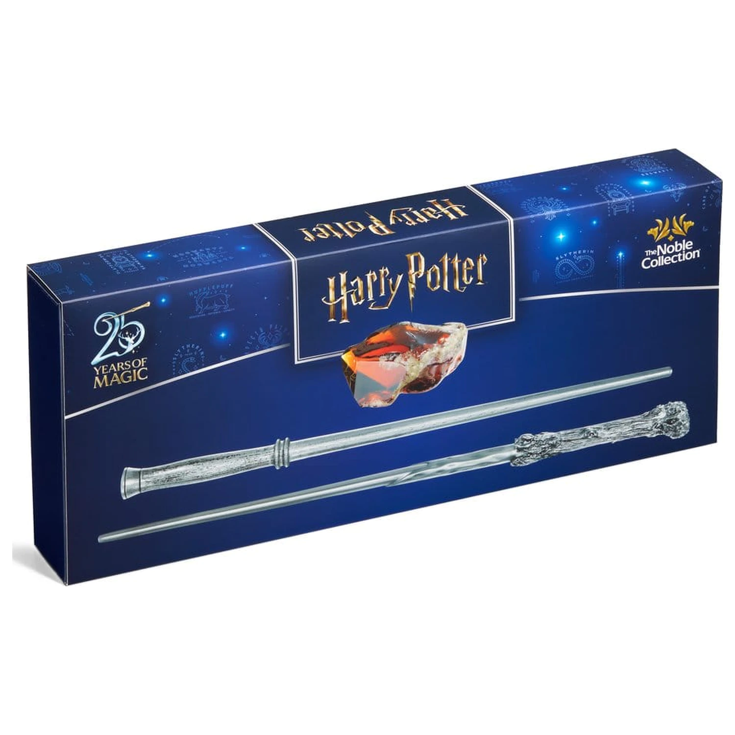 Harry Potter Celebration Wand Harry Potter 25th Anniversary Wands and Sorcerer's Stone Set product photo