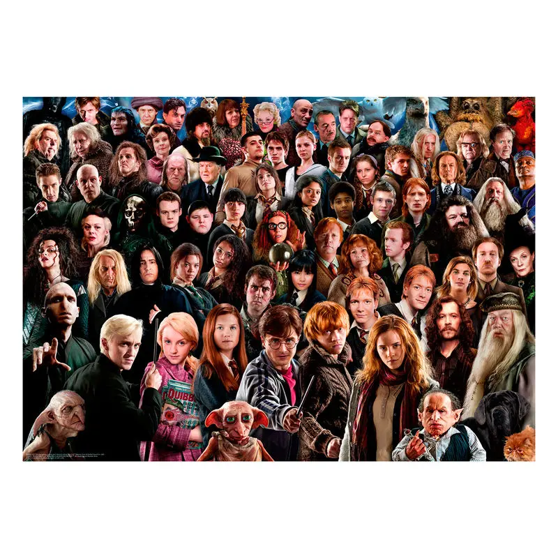 Harry Potter Challenge Jigsaw Puzzle Cast (1000 pieces) termékfotó