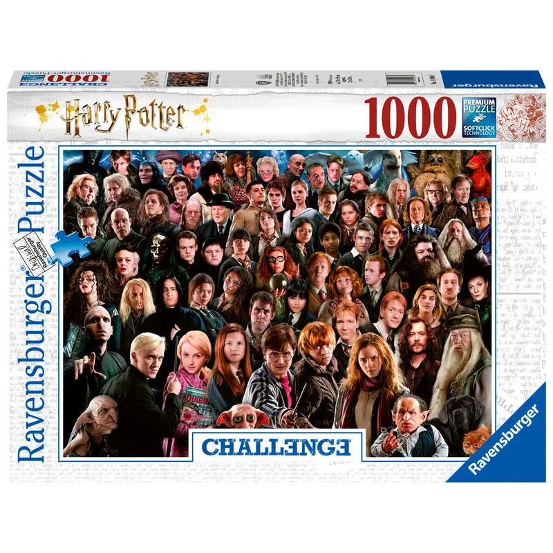 Harry Potter Challenge Jigsaw Puzzle Cast (1000 pieces) product photo