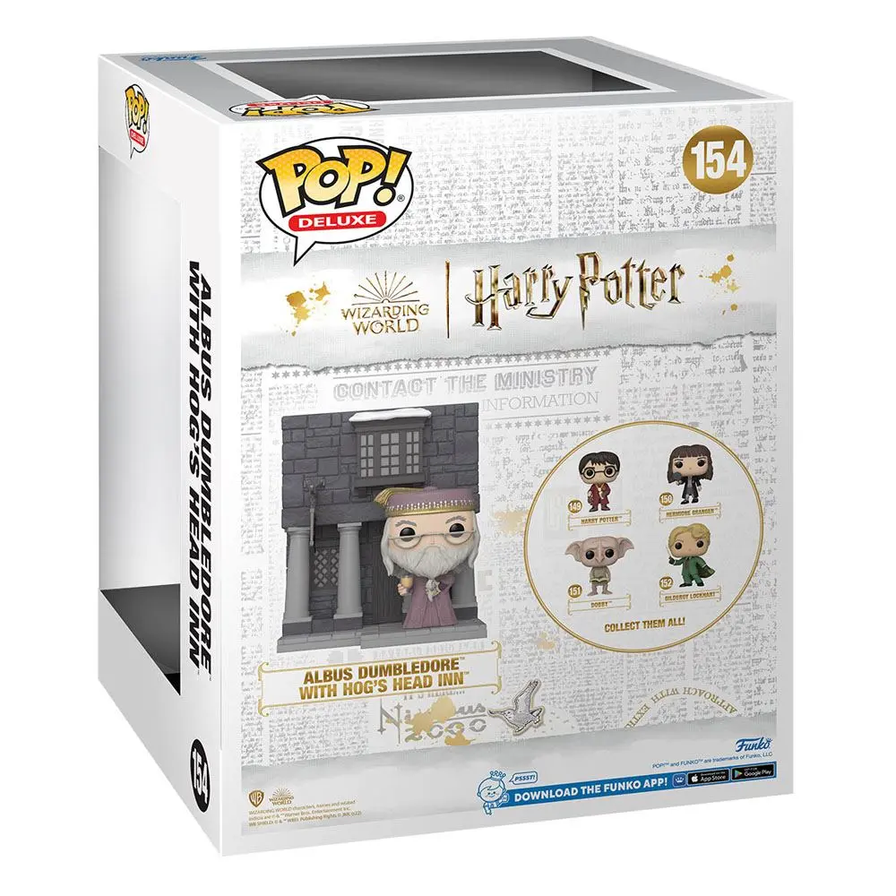 Harry Potter - Chamber of Secrets Anniversary POP! Deluxe Vinyl Figure Hogsmeade - Hog's Head w/Dumbledore 9 cm termékfotó