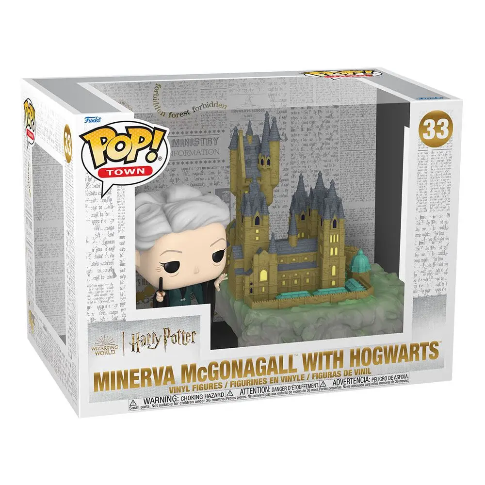 Harry Potter - Chamber of Secrets Anniversary POP! Town Vinyl Figure Minerva w/Hogwarts 9 cm termékfotó