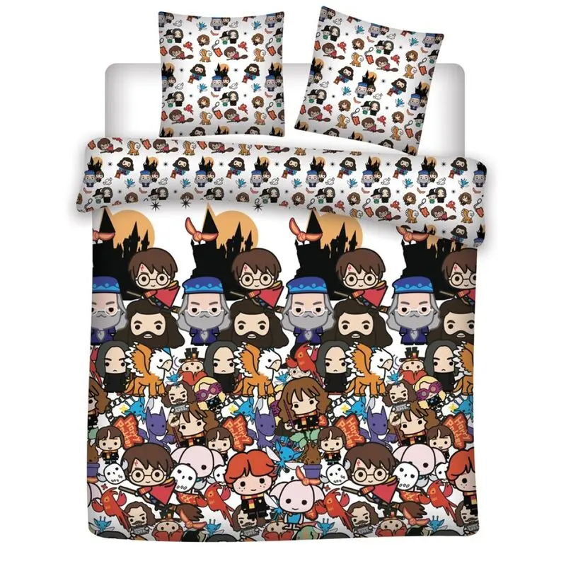 Harry Potter Chibi microfibre duvet cover bed 135cm product photo