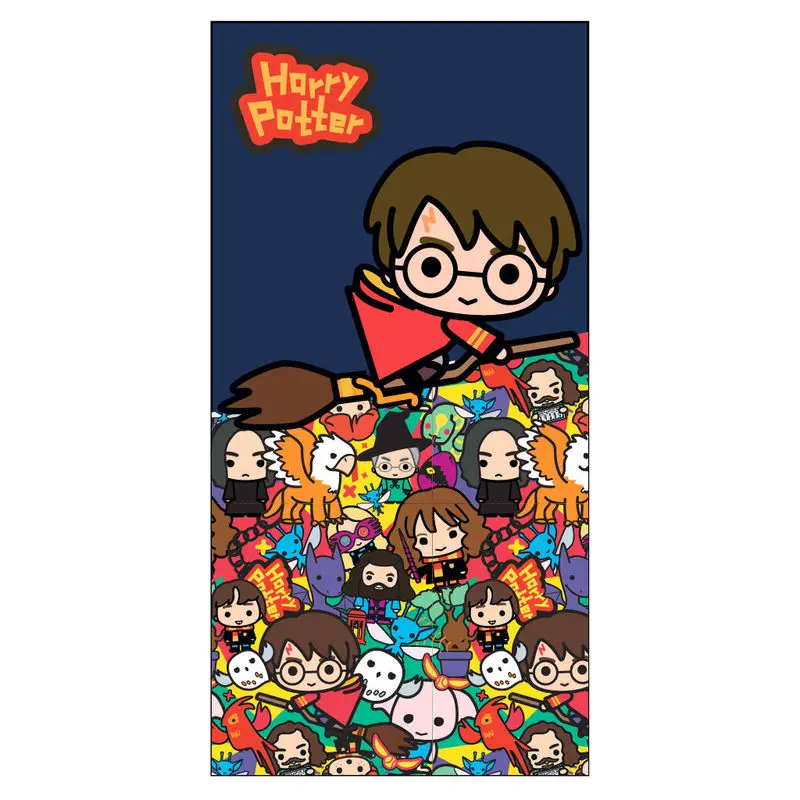 Harry Potter Chibi microfiber beach towel product photo