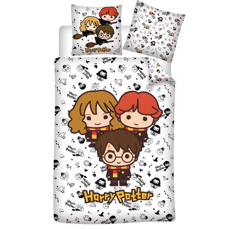 Harry Potter Chibi cotton duvet cover bed 90cm product photo