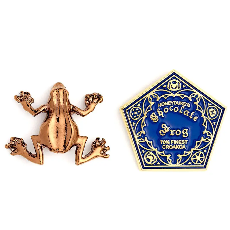 Harry Potter Pin Badges 2-Pack Chocolate Frog product photo