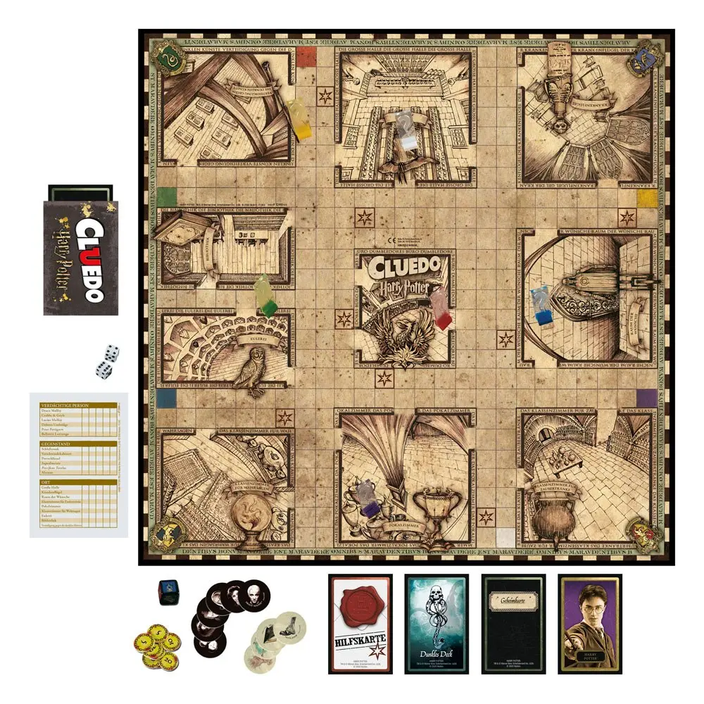 Harry Potter Board Game Cluedo *German Edition* product photo