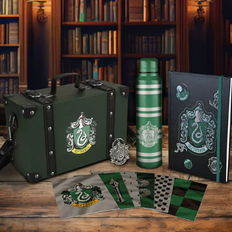 Harry Potter Premium Gift Set Colorful Crest Slytherin product photo