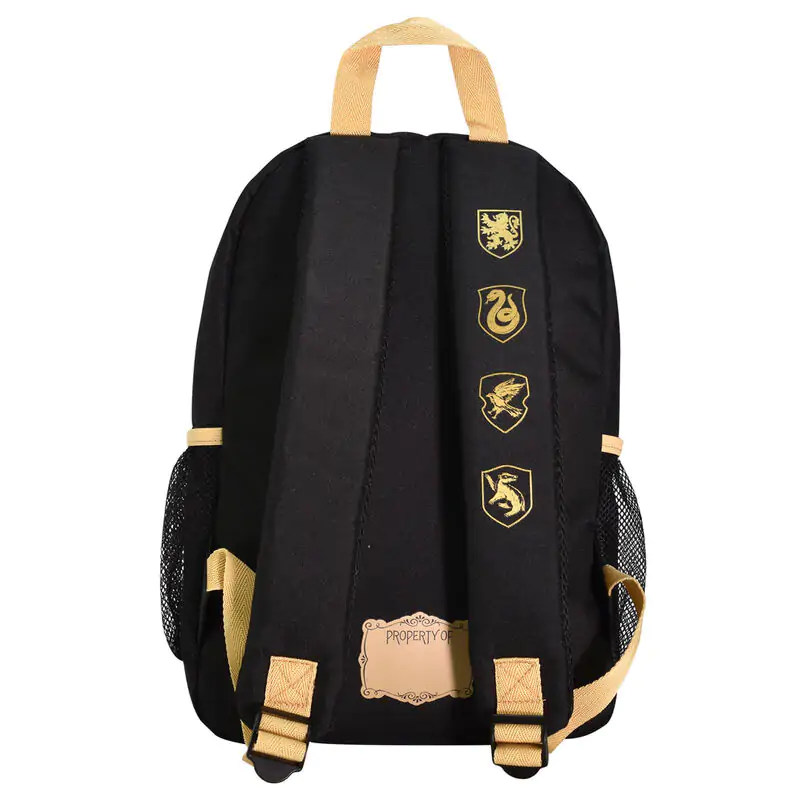 Harry Potter Core Backpack Black &amp; Camel Hogwarts product photo