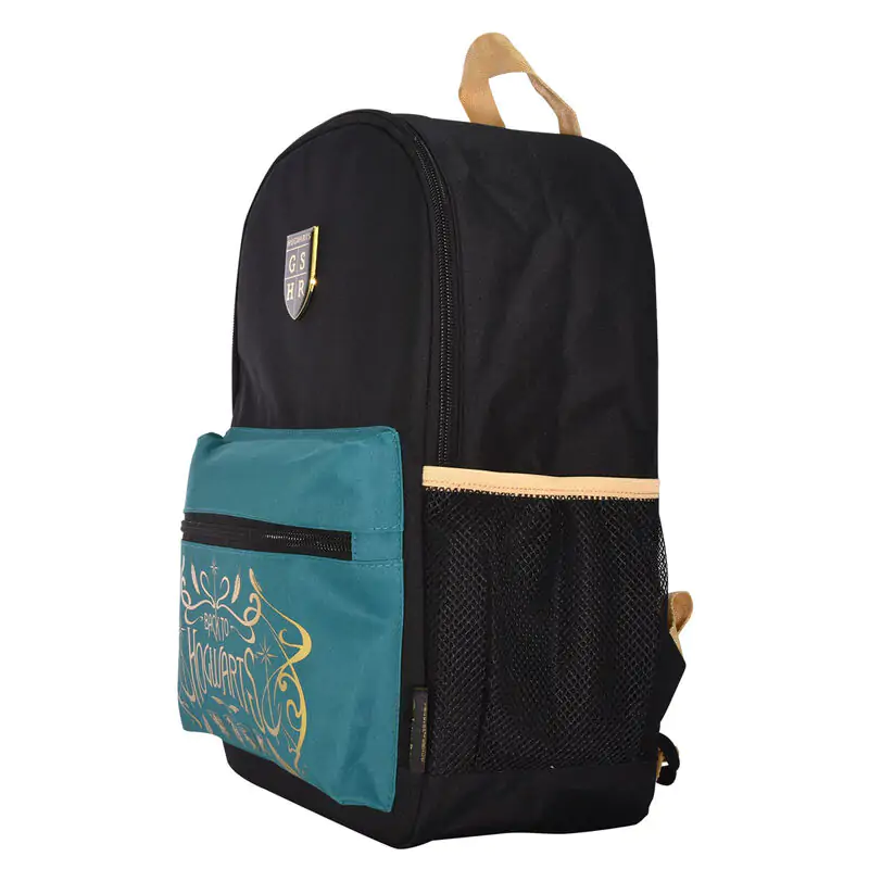 Harry Potter Core Backpack Black &amp; Teal Hogwarts product photo