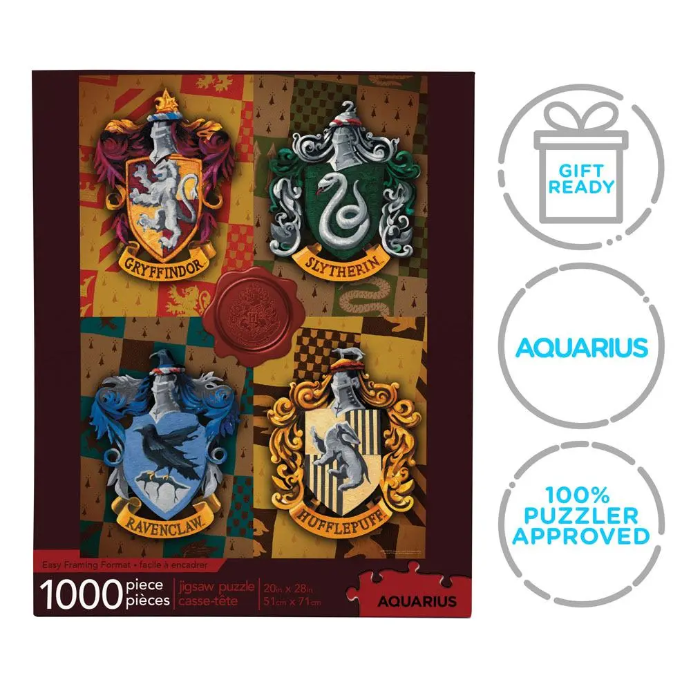 Harry Potter Jigsaw Puzzle Crests (1000 pieces) product photo
