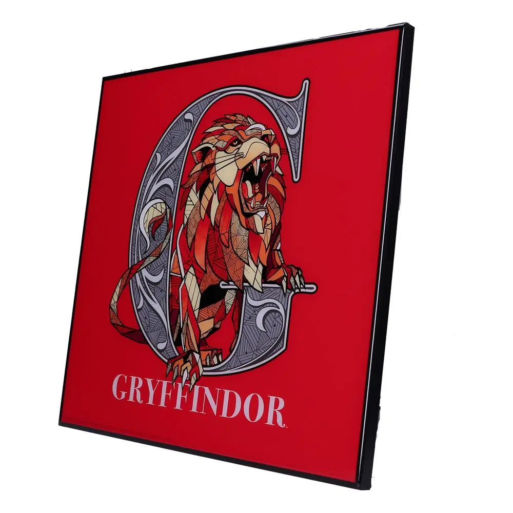 Harry Potter Crystal Clear Picture Gryffindor 32 x 32 cm product photo