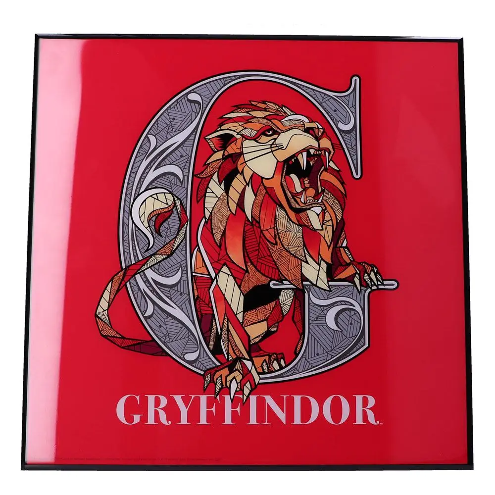 Harry Potter Crystal Clear Picture Gryffindor 32 x 32 cm product photo