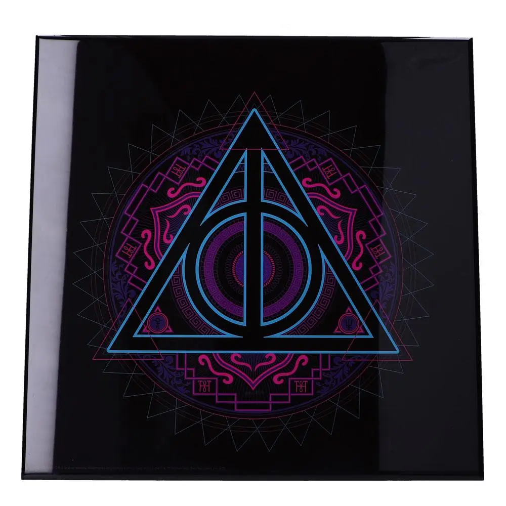 Harry Potter Crystal Clear Picture Deathly Hallows 32 x 32 cm product photo