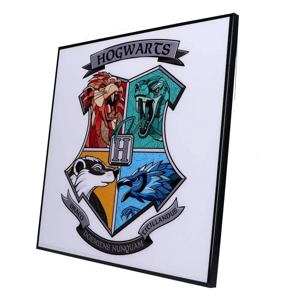 Harry Potter Crystal Clear Picture Hogwarts Crest 32 x 32 cm product photo