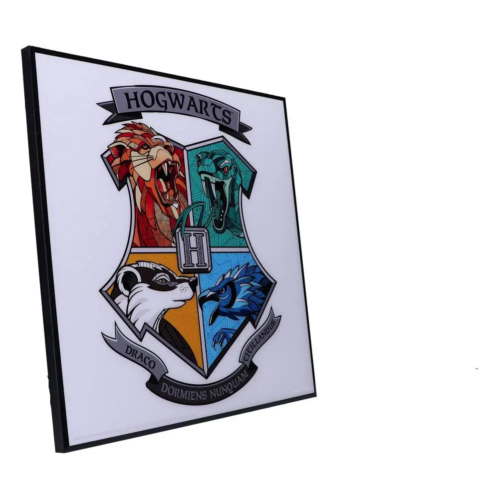 Harry Potter Crystal Clear Picture Hogwarts Crest 32 x 32 cm product photo