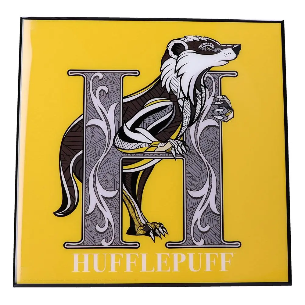 Harry Potter Crystal Clear Picture Hufflepuff 32 x 32 cm product photo