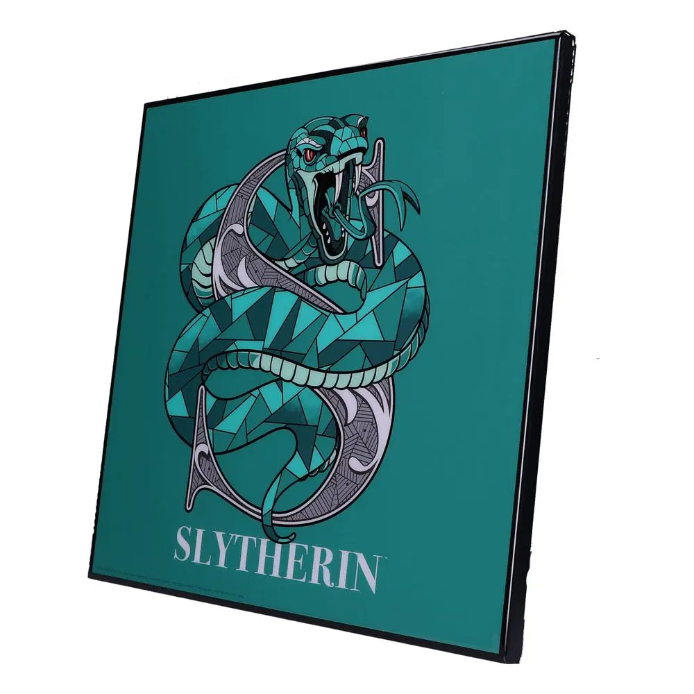 Harry Potter Crystal Clear Picture Slytherin 32 x 32 cm product photo
