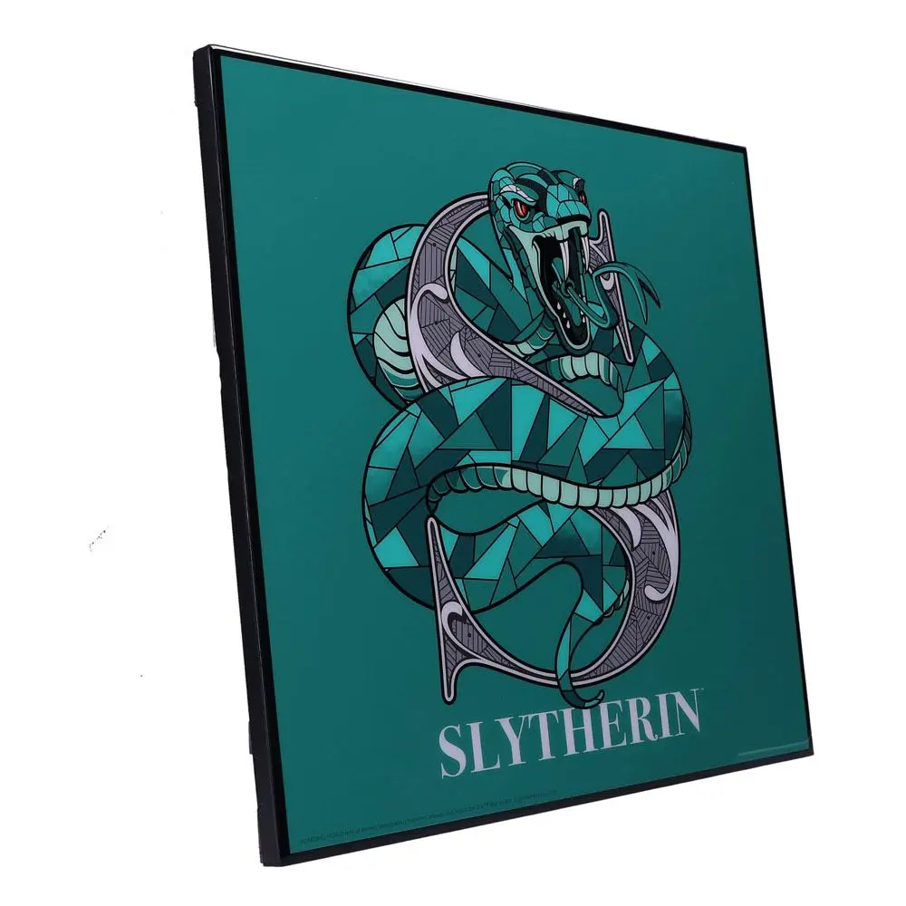 Harry Potter Crystal Clear Picture Slytherin 32 x 32 cm product photo