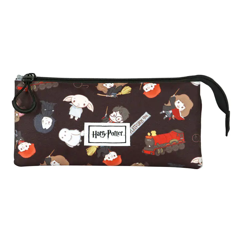 Harry Potter Cute triple pencil case product photo