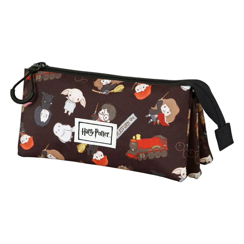 Harry Potter Cute triple pencil case product photo