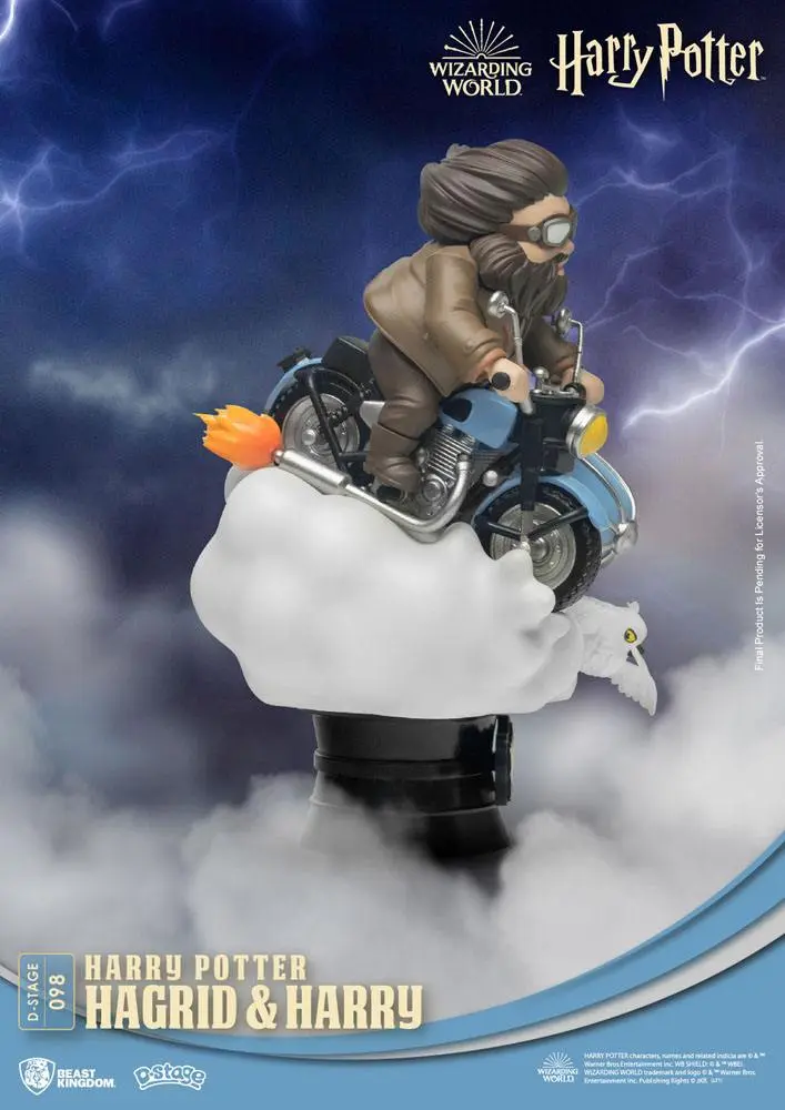 Harry Potter D-Stage PVC Diorama Hagrid &amp; Harry New Version 15 cm product photo