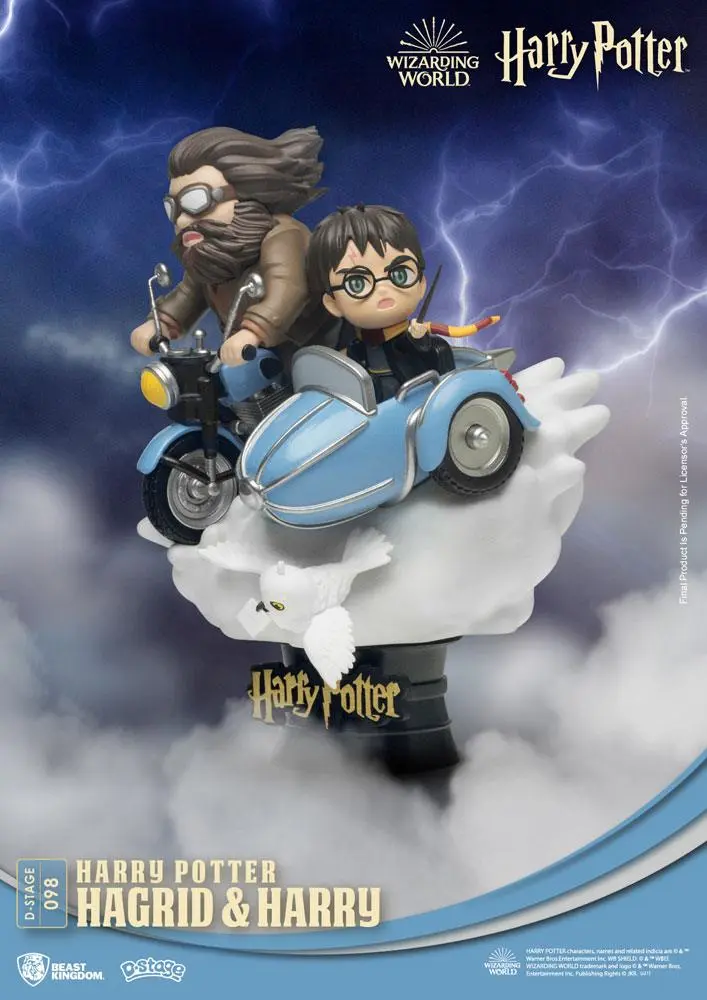 Harry Potter D-Stage PVC Diorama Hagrid &amp; Harry Standard Version 15 cm product photo