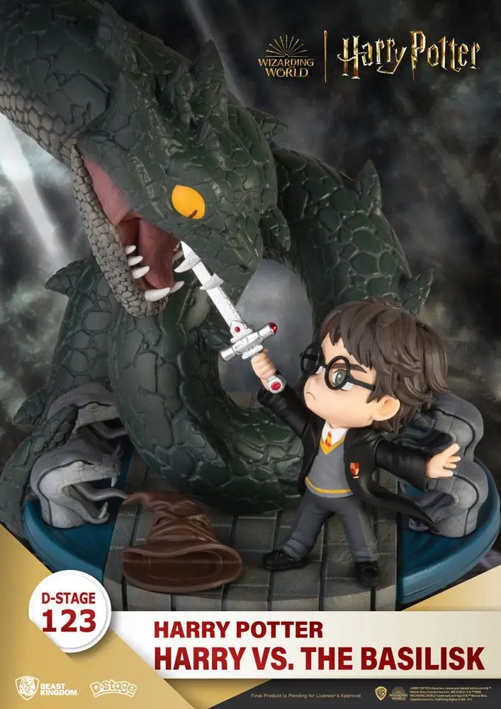 Harry Potter D-Stage PVC Diorama Harry vs. the Basilisk 16 cm product photo
