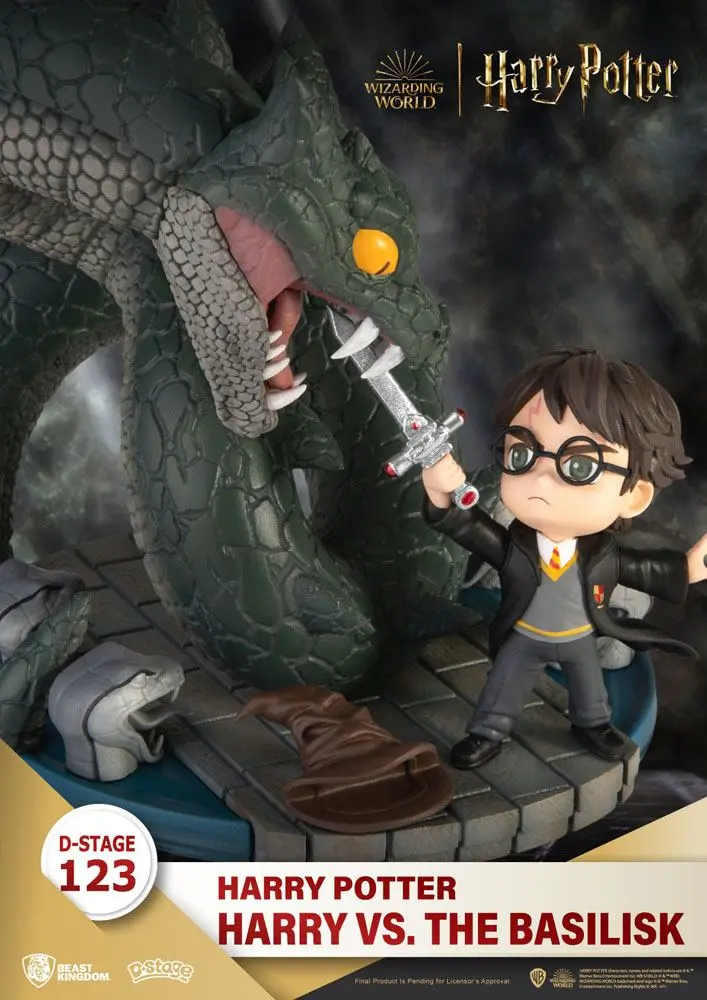 Harry Potter D-Stage PVC Diorama Harry vs. the Basilisk 16 cm product photo