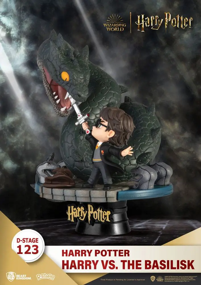 Harry Potter D-Stage PVC Diorama Harry vs. the Basilisk 16 cm product photo
