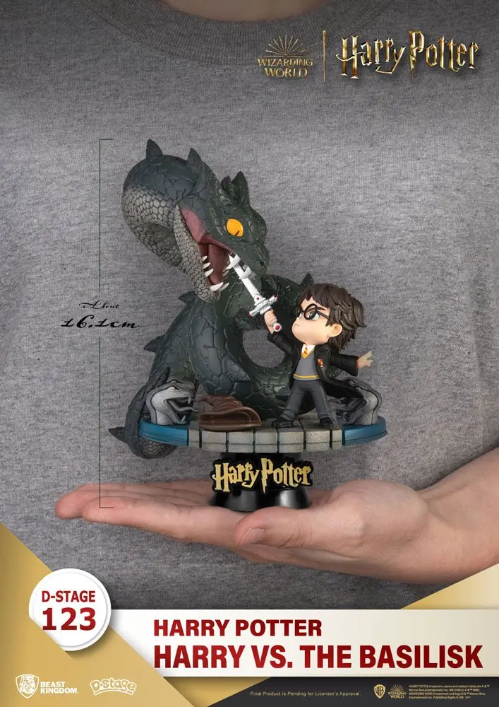 Harry Potter D-Stage PVC Diorama Harry vs. the Basilisk 16 cm product photo