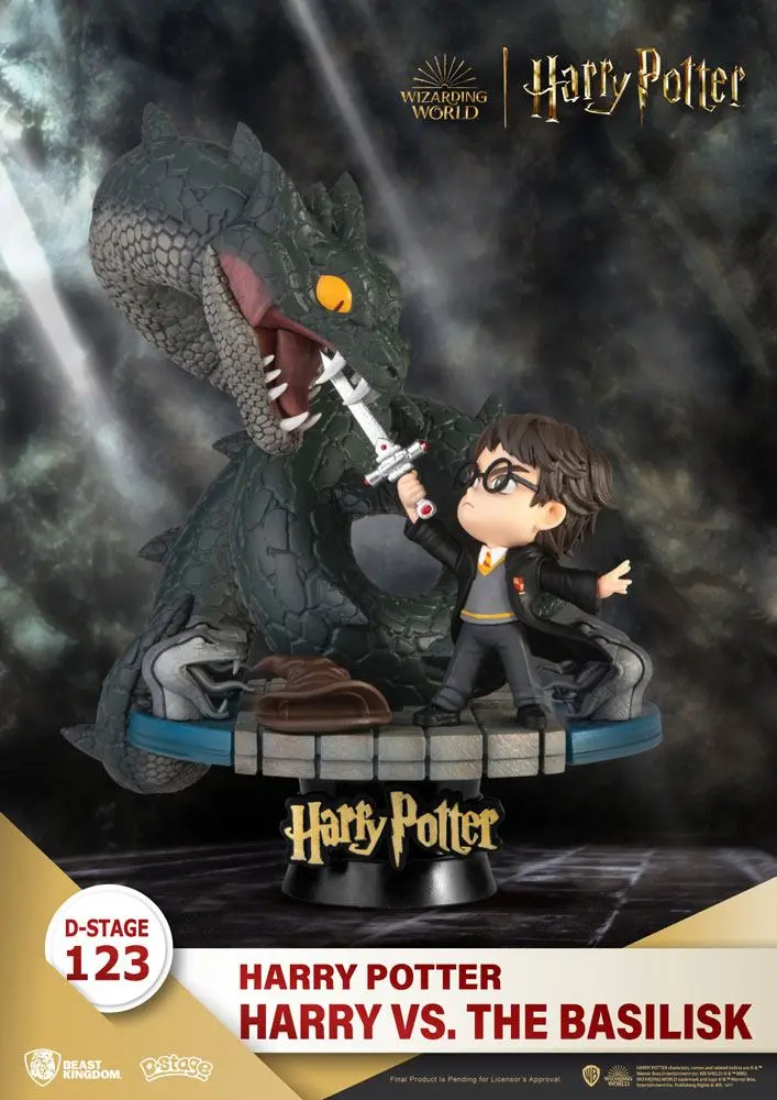 Harry Potter D-Stage PVC Diorama Harry vs. the Basilisk 16 cm product photo