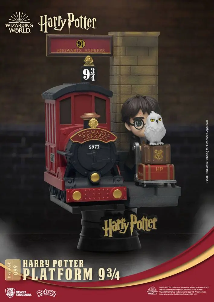 Harry Potter D-Stage PVC Diorama Platform 9 3/4 New Version 15 cm product photo