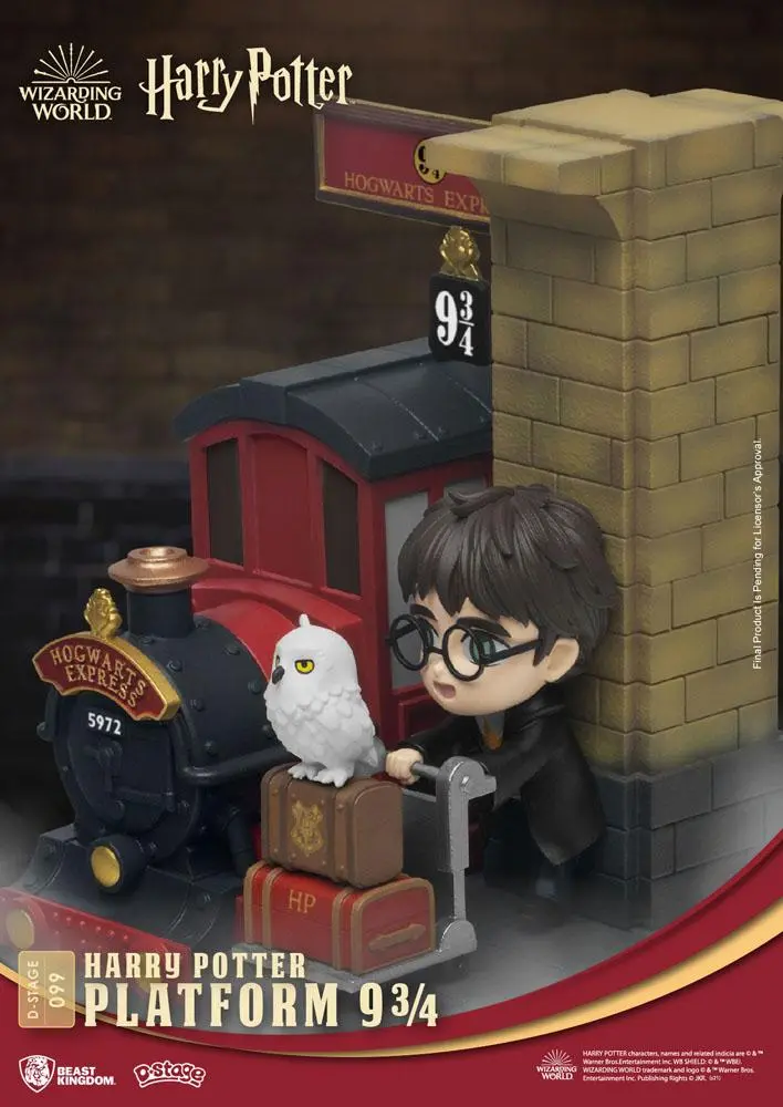 Harry Potter D-Stage PVC Diorama Platform 9 3/4 New Version 15 cm product photo