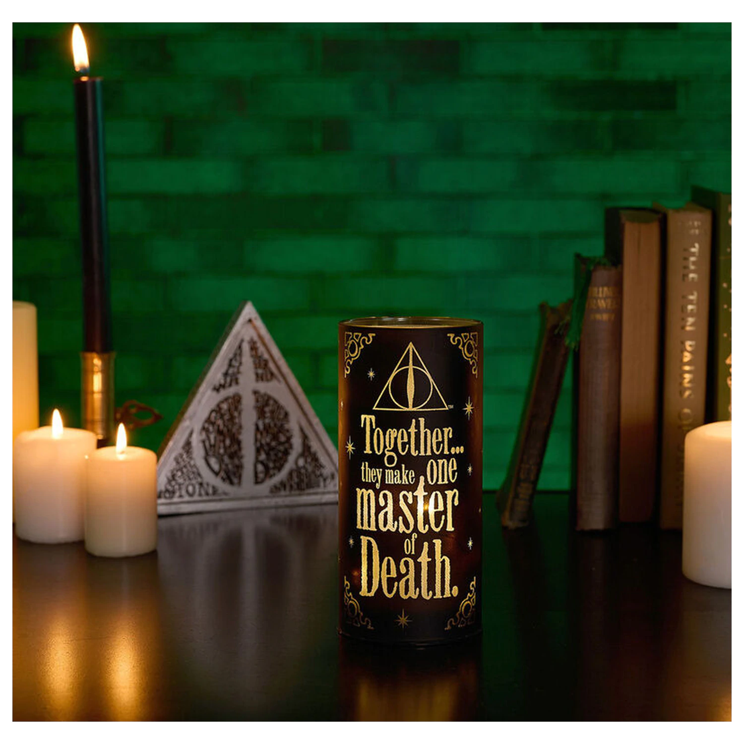 Harry Potter Dark Arts Deathly Hallows light upp tube product photo
