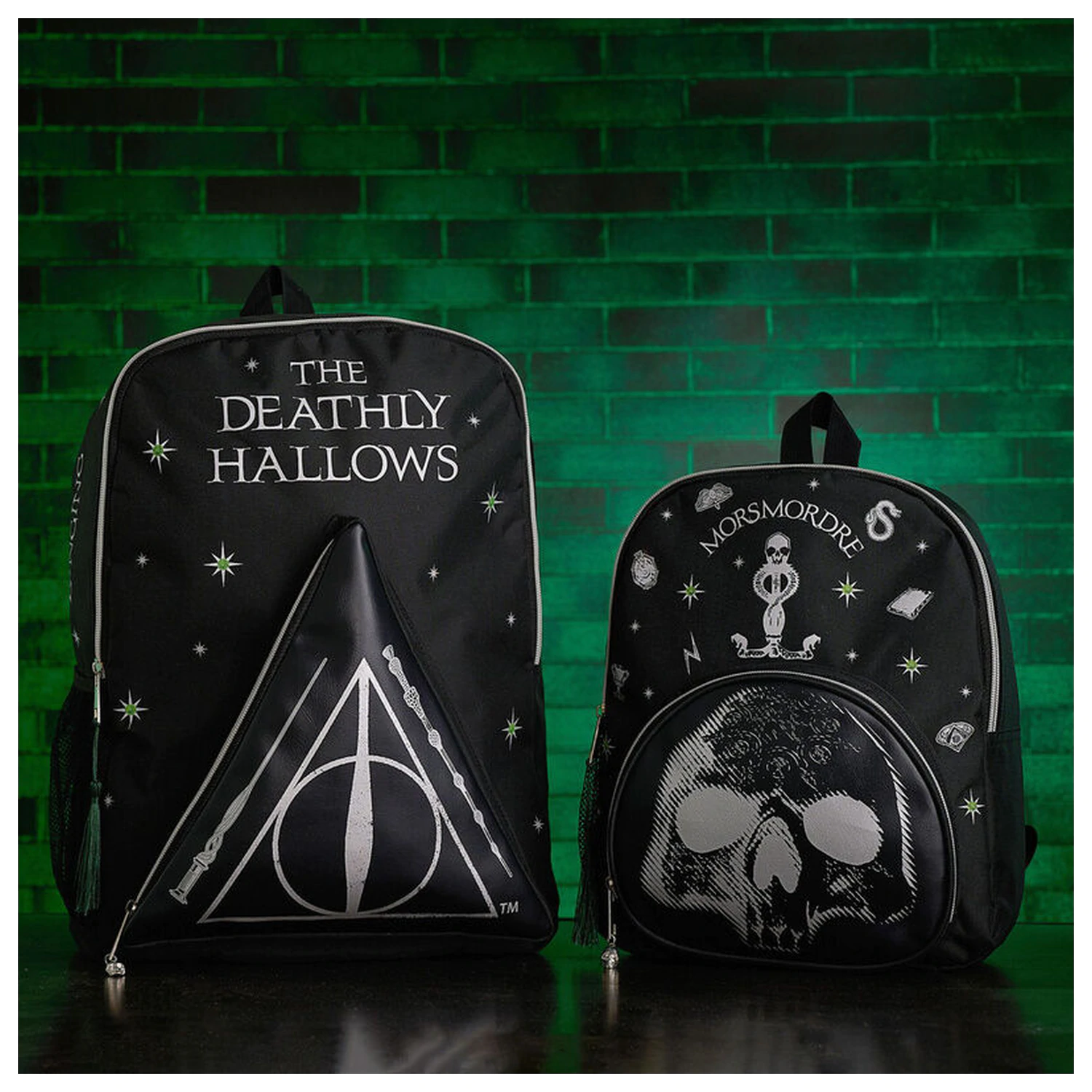 Harry Potter Dark Arts Deathly Hallows backpack product photo