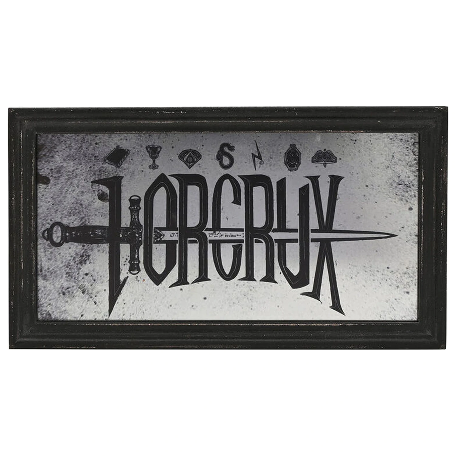 Harry Potter Dark Arts Horcrux mirrored plaque product photo