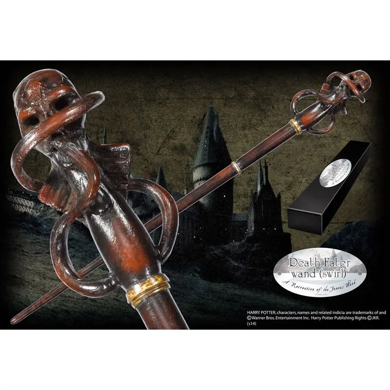 Harry Potter Death Eater Swirl wand product photo