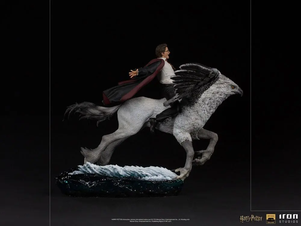 Harry Potter Deluxe Art Scale Statue 1/10 Harry Potter and Buckbeak 30 cm product photo