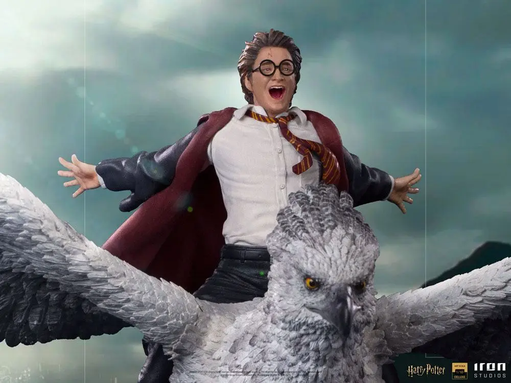 Harry Potter Deluxe Art Scale Statue 1/10 Harry Potter and Buckbeak 30 cm product photo