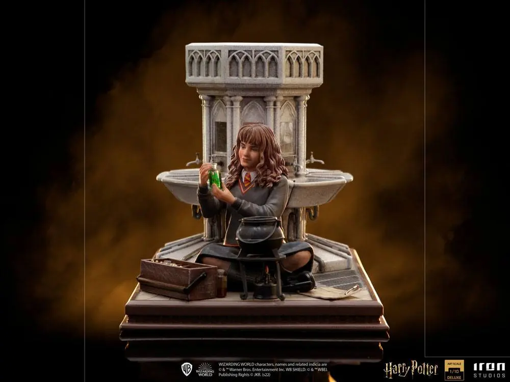 Harry Potter Deluxe Art Scale Statue 1/10 Hermione Granger Polyjuice 14 cm termékfotó