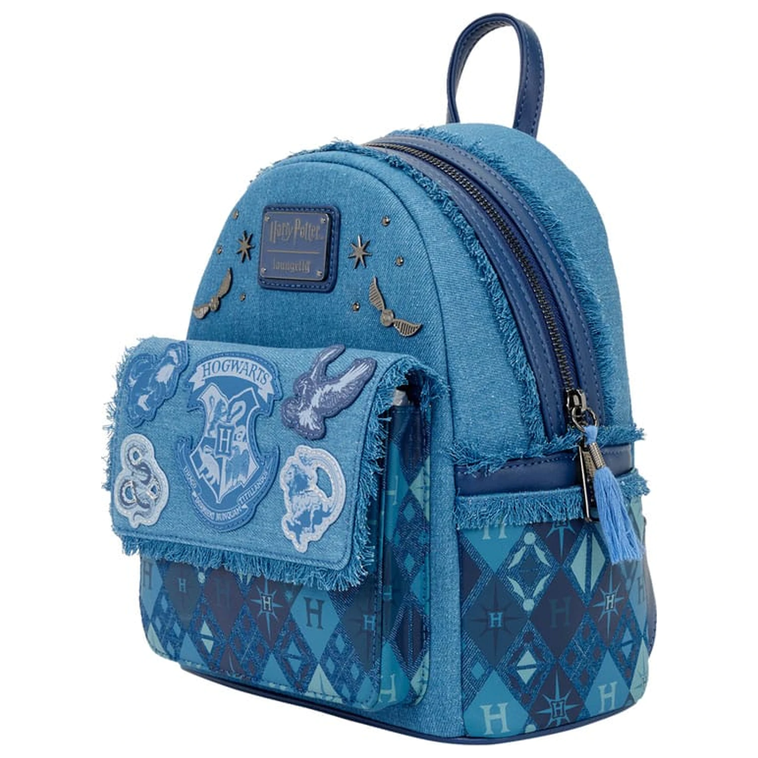 Loungefly Mini Backpack Denim Harry Potter product photo