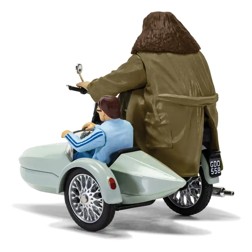 Harry Potter Die Cast Model 1/36 Hagrid's Motorcycle &amp; Sidecar product photo