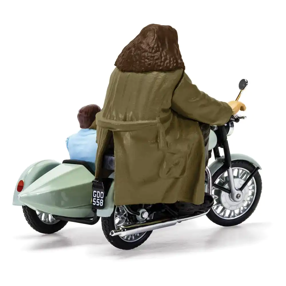 Harry Potter Die Cast Model 1/36 Hagrid's Motorcycle &amp; Sidecar product photo