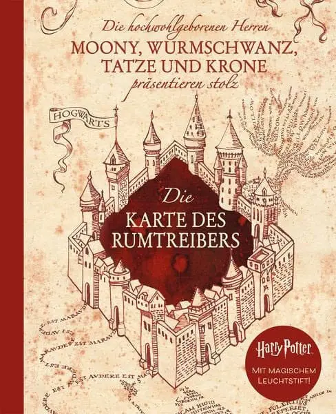 Harry Potter Diary Die Karte des Rumtreibers *German Version* product photo