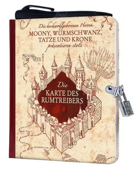 Harry Potter Diary Die Karte des Rumtreibers *German Version* product photo