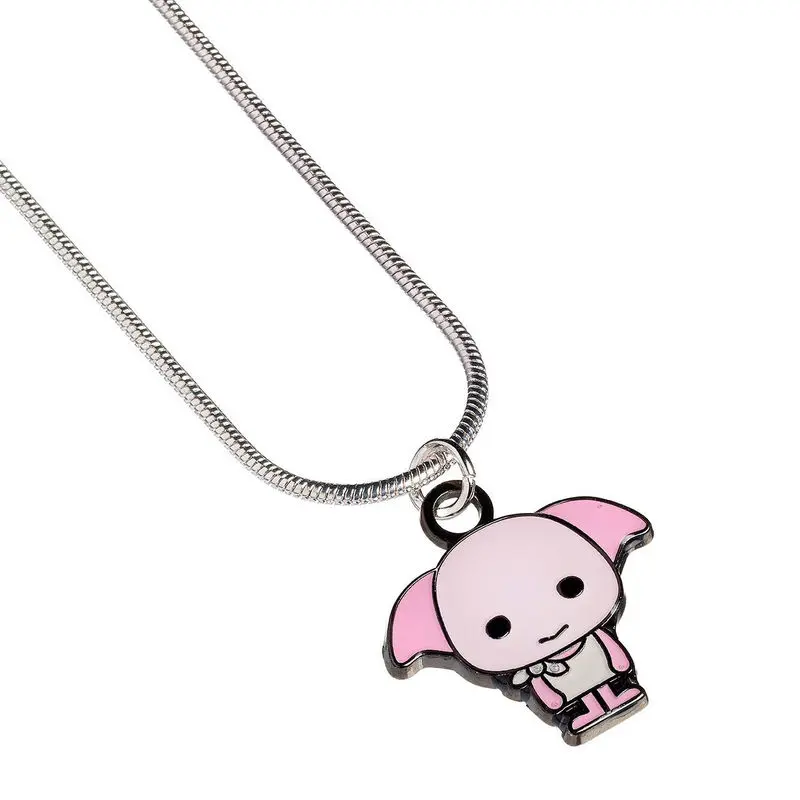 Harry Potter Cutie Collection Necklace &amp; Charm Dobby (silver plated) product photo